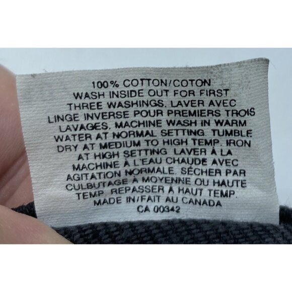 Vintage Levis 634 Denim Jeans Mens 40 Inch Waist Black 90s Y2K Orange Tab Canada - Picture 7 of 16